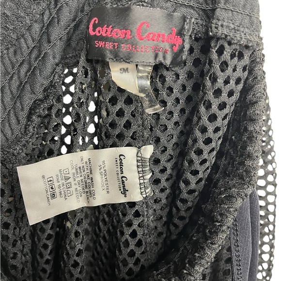 Black Fishnet Crop Top & Pants - Picture 9 of 14